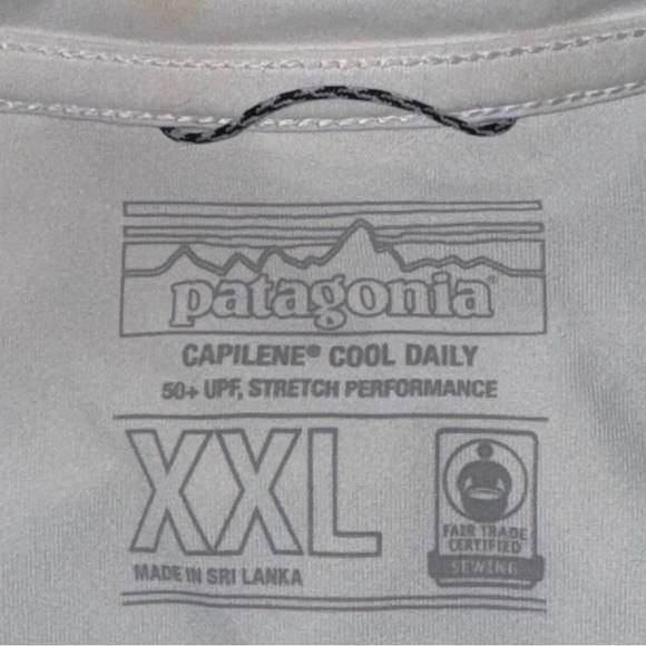 Patagonia Capilene Cool Daily Base Layer Long Sleeve Shirt Men’s Size XXL - Picture 6 of 7